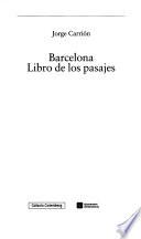 Barcelona, libro de los pasajes