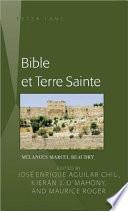 Bible et Terre Sainte