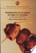 Bioindicación de la calidad del agua en Colombia