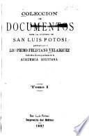 Coleccion de documentos para la historia de San Luis Potosi