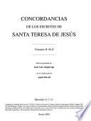 Concordancias de los escritos de Santa Teresa de Jesús: M-Z