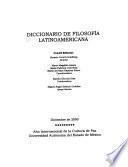 Diccionario de filosofía latinoamericana