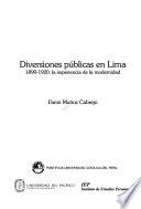 Diversiones públicas en Lima