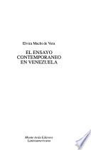 El ensayo contemporáneo en Venezuela