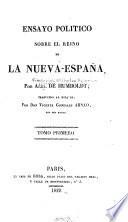 Ensayo politico sobre el reino de la Nueva-España