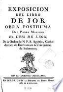 Exposición de libro de Job