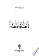 Glosario de juegos tradicionales