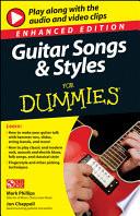 Guitar Songs and Styles For Dummies, Enhanced Edition