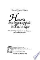 Historia de la lengua española en Puerto Rico