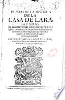 Historia genealogica de la casa de Lara... por don Luis de Salazar y Castro