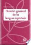 Historia general de la lengua española