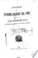 Informe al supremo gobierno del Peru sobre la expedicion a las valles de Paucartambo en 1873 (etc.)