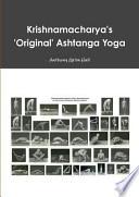 Krishnamacharya's 'Original' Ashtanga Yoga