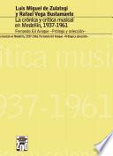 La crónica y la crítica musical en Medellín, 1937-1961