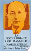 La sociología de Karl Mannheim