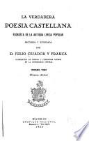 La verdadera poesía castellana