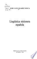 Lingüística misionera española