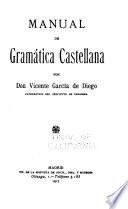 Manual de gramática castellana