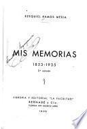 Mis memorias, 1853-1935