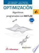 Optimización de Algoritmos programados con MATLAB