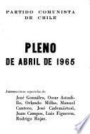 Pleno de abril de 1965