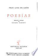 Poesías; selección y prólogo de Rafael Alberti