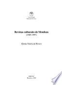 Revistas culturales de Mendoza (1905-1997)