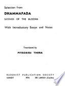 Selection from Dhammapada