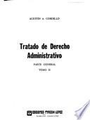 Tratado de derecho administrativo: Parte general